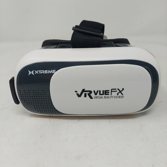 Xtreme Vr Vue Fx Virtual Reality Viewer Cell Phone Holder Headset White Black - Picture 2 of 13